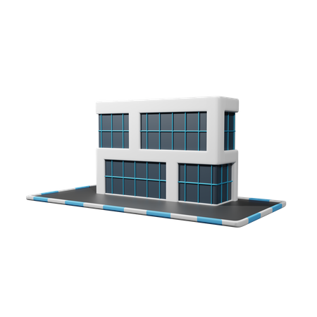 Company Building  3D Icon