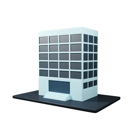 Company building 3D Icon