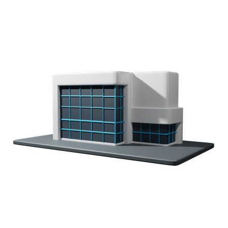 Company building  3D Icon