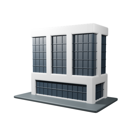Company Building 3D Icon