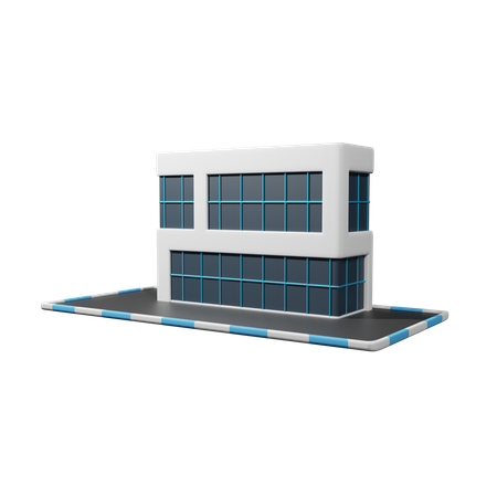 Company Building  3D Icon