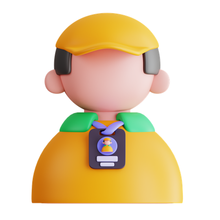 Company Employee  3D Icon