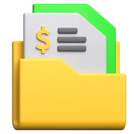 Company Folder  3D Icon