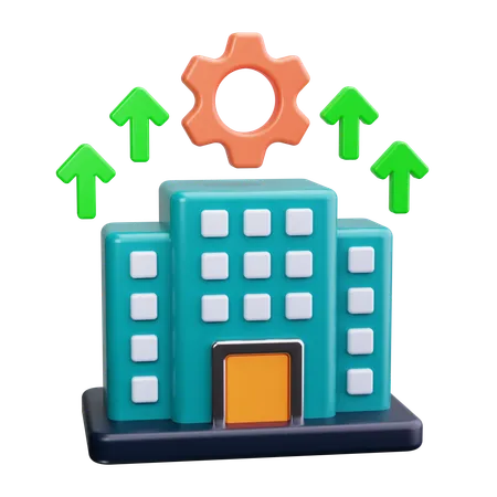 Company Growth  3D Icon