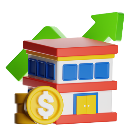 Company Revenue  3D Icon