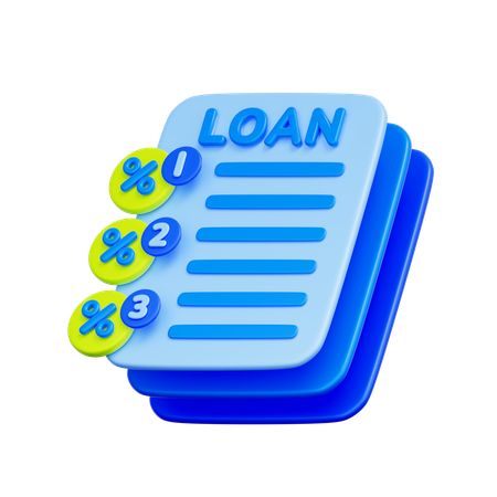 Compare Loan Options  3D Icon