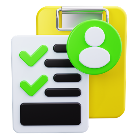 Comparecimento  3D Icon