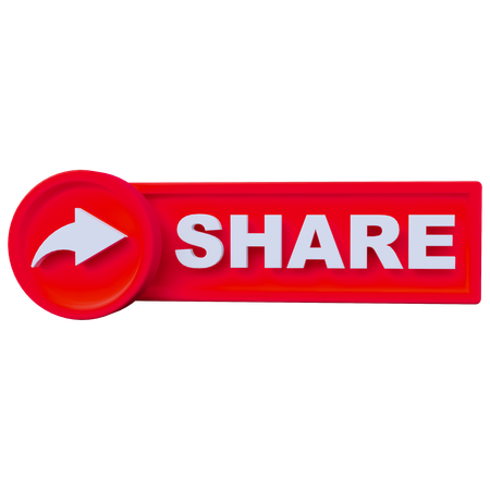 Compartilhar  3D Icon