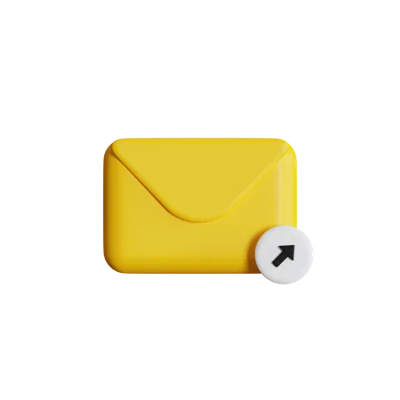 Compartilhar e-mail  3D Icon