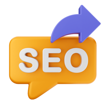 Compartilhar seo  3D Icon