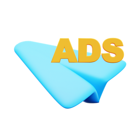 Compartir anuncios  3D Icon