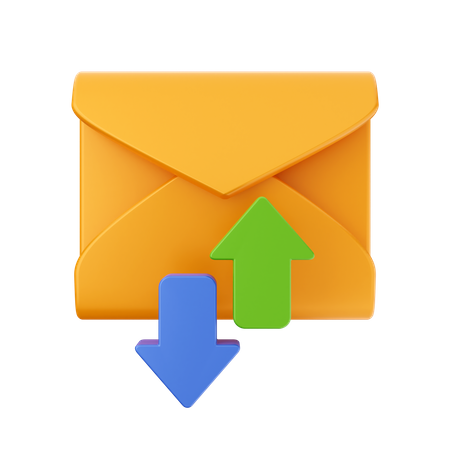 Compartir correo  3D Icon