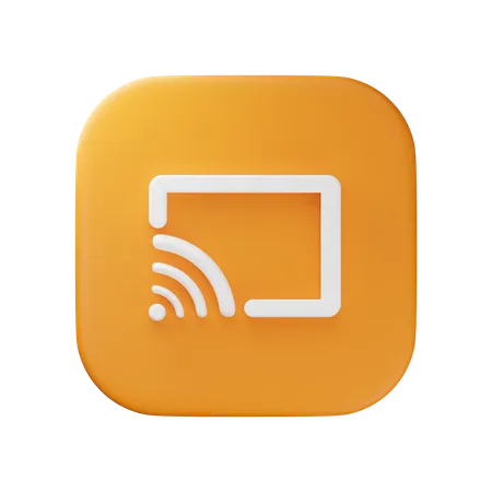 Compartir pantalla  3D Icon