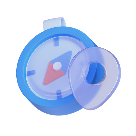Compass  3D Icon