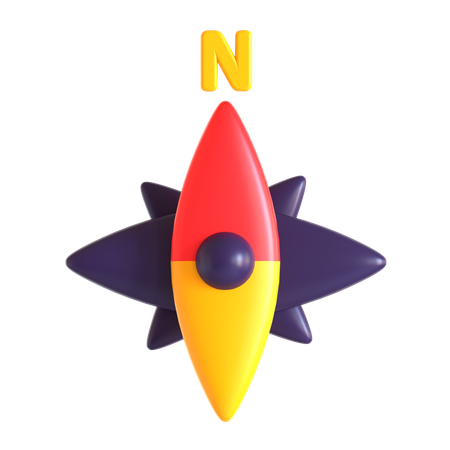 Compass  3D Icon