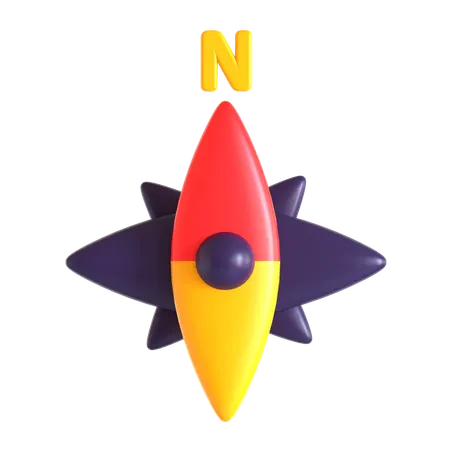 Compass  3D Icon
