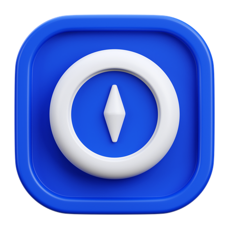 Compass  3D Icon