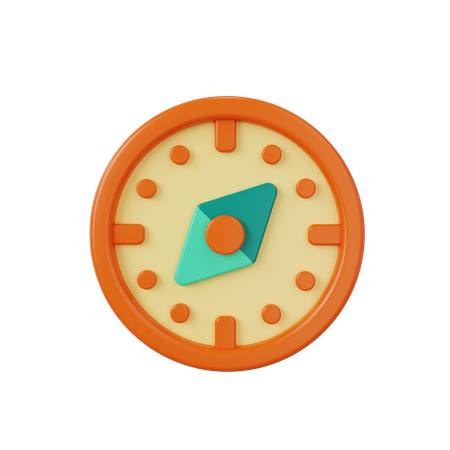 Compass  3D Icon