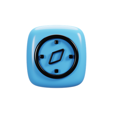 Compass  3D Icon