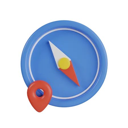 Compass  3D Icon