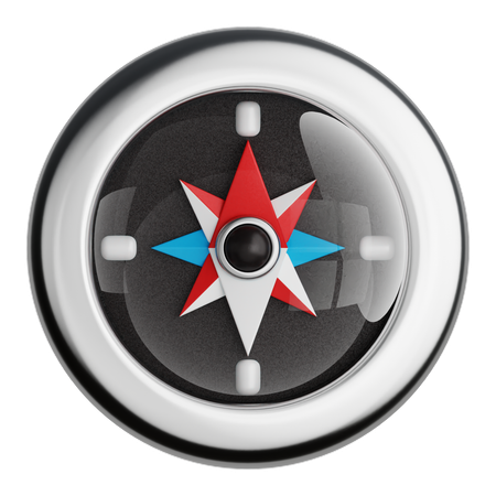 Compass  3D Icon