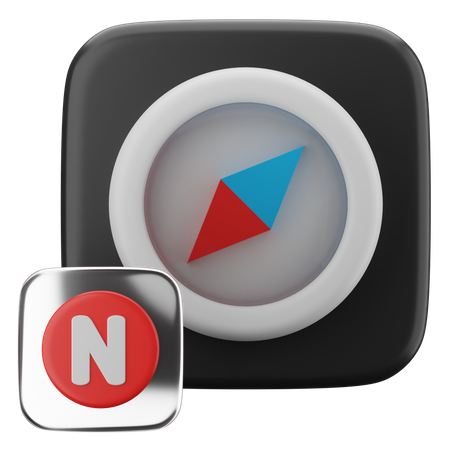 Compass  3D Icon