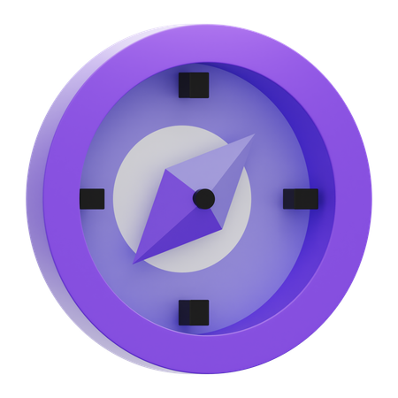 Compass  3D Icon