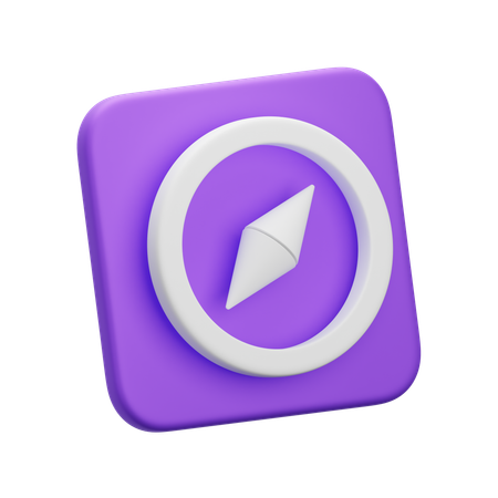 Compass  3D Icon