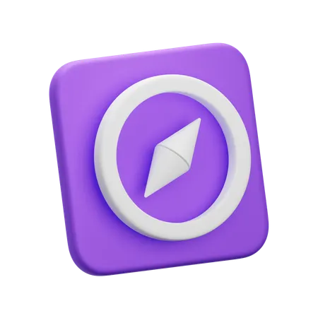 Compass  3D Icon