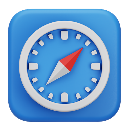 Compass  3D Icon