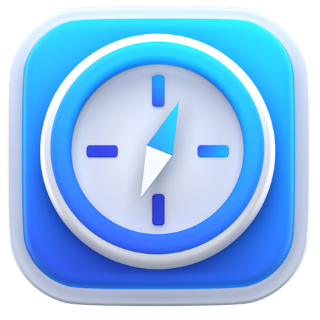 Compass  3D Icon