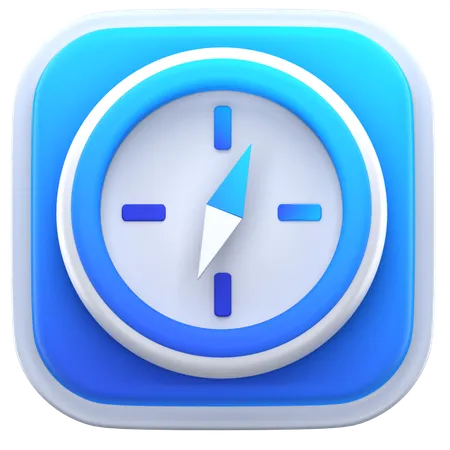 Compass  3D Icon