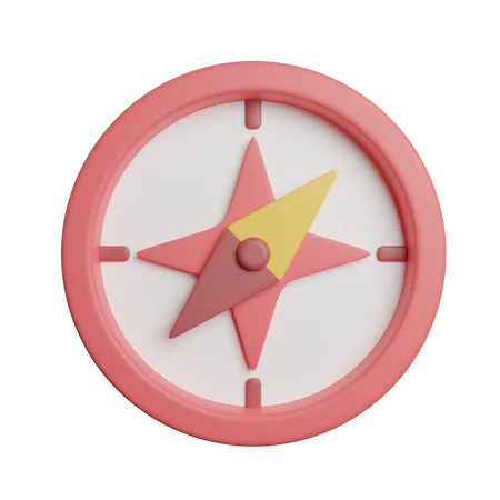 Compass  3D Icon