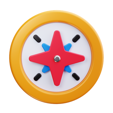 Compass  3D Icon