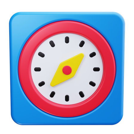 Compass  3D Icon