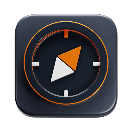 Compass  3D Icon