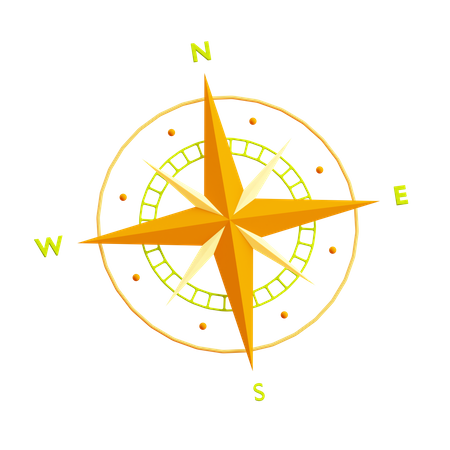 Compass  3D Illustration