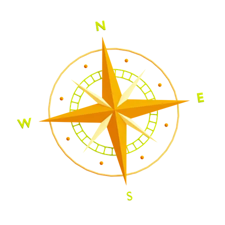 Compass  3D Illustration