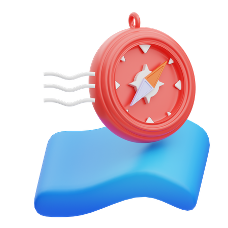 Compass  3D Illustration