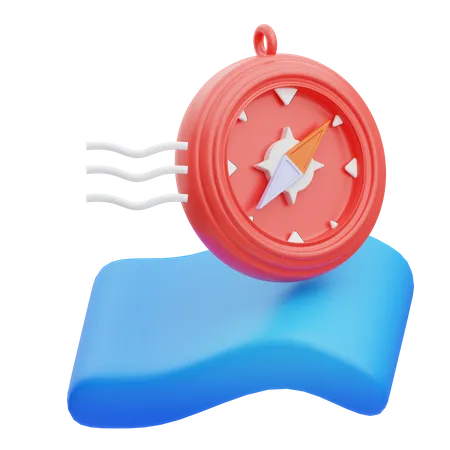 Compass  3D Illustration