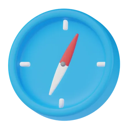 Compass 3 D Travel Icon 3D Icon