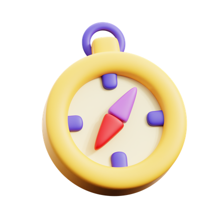 Compass Direction  3D Icon