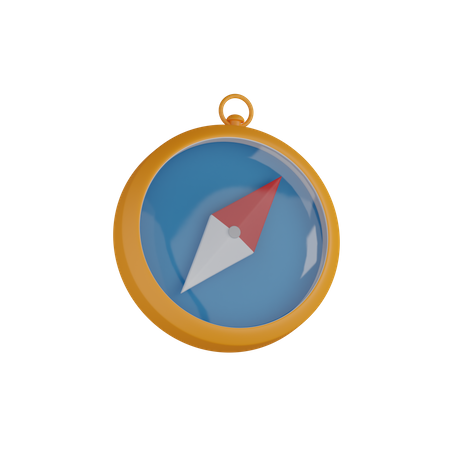 Compass Direction  3D Icon