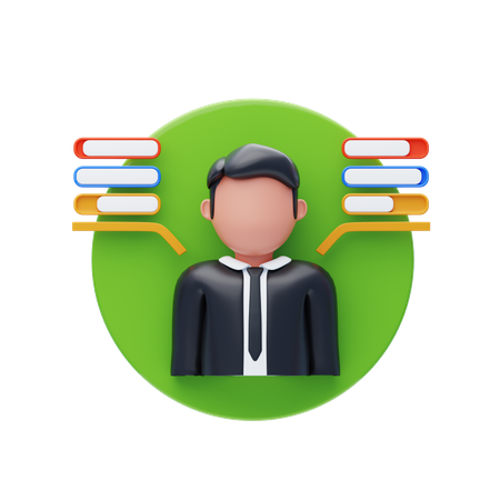 Compétence des employés  3D Icon