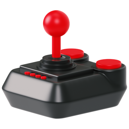 Competition Pro Joystick  3D Icon