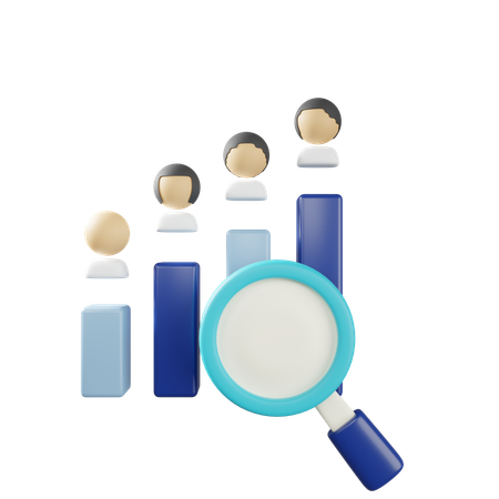 Competitor Analysis  3D Icon