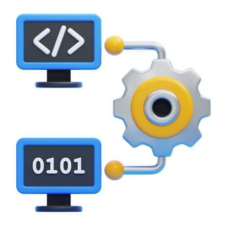 Compilador  3D Icon