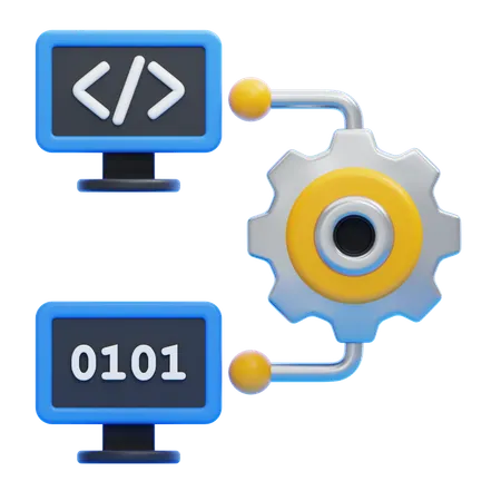 Compilador  3D Icon