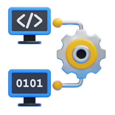 Compiler  3D Icon