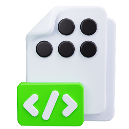 컴파일러  3D Icon